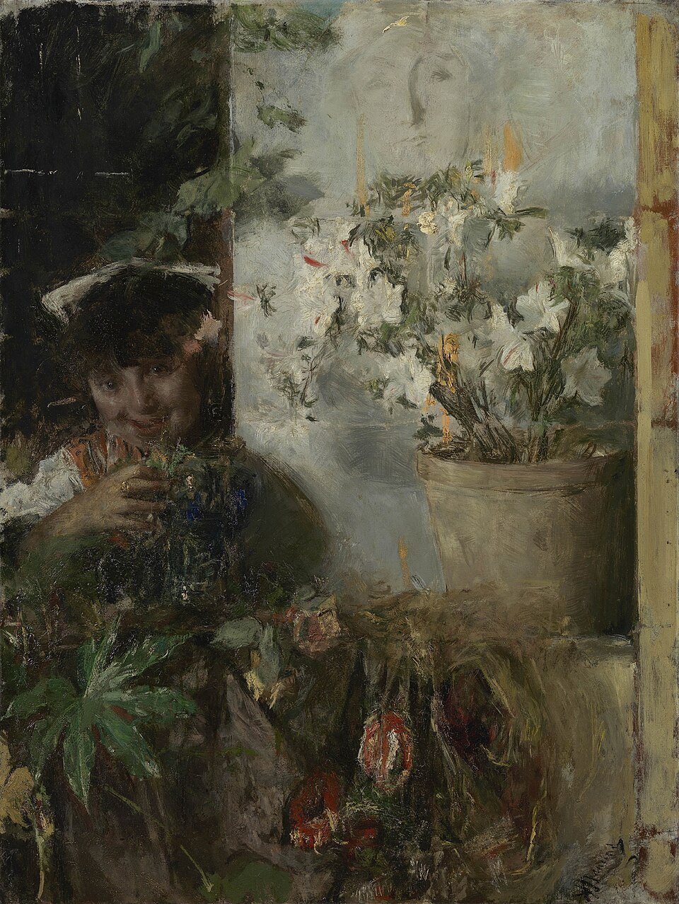 Ragazza dei fiori - Museo Mesdag, L'Aia